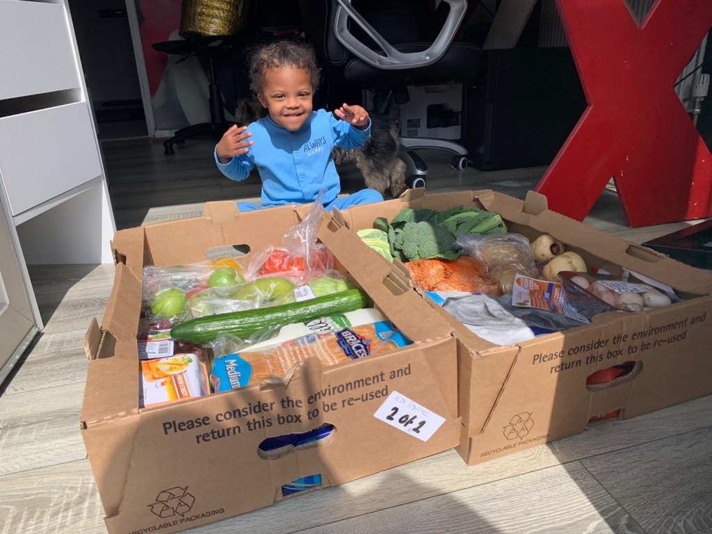UpsnDowns Funds Fresh Produce Boxes for Members During Lockdown